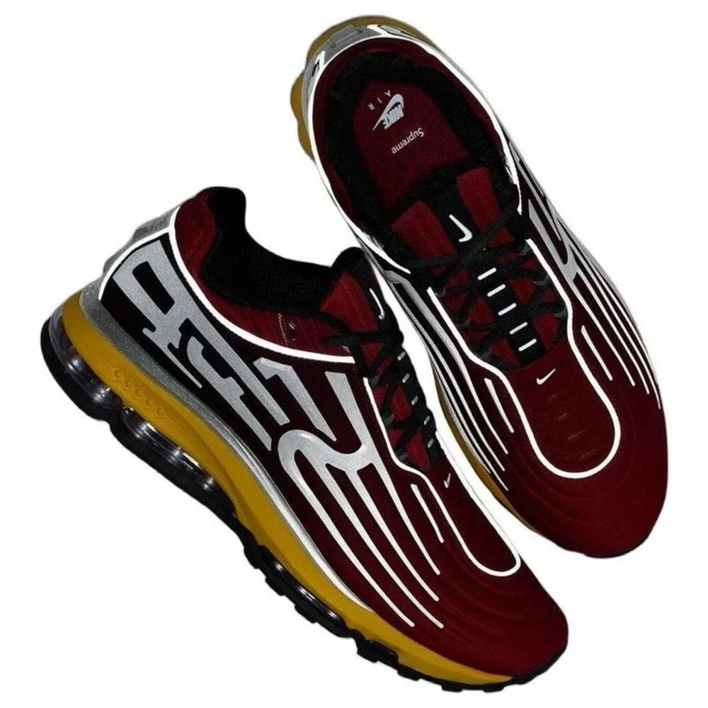 Supreme × Nike Air Max 2001 Air Ecstasy University Red IM7412-600 Men's Size 9